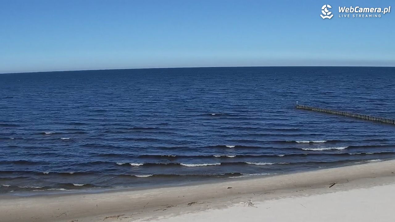 ROGOWO - widok na plażę - 21 marzec 2026, 12:55