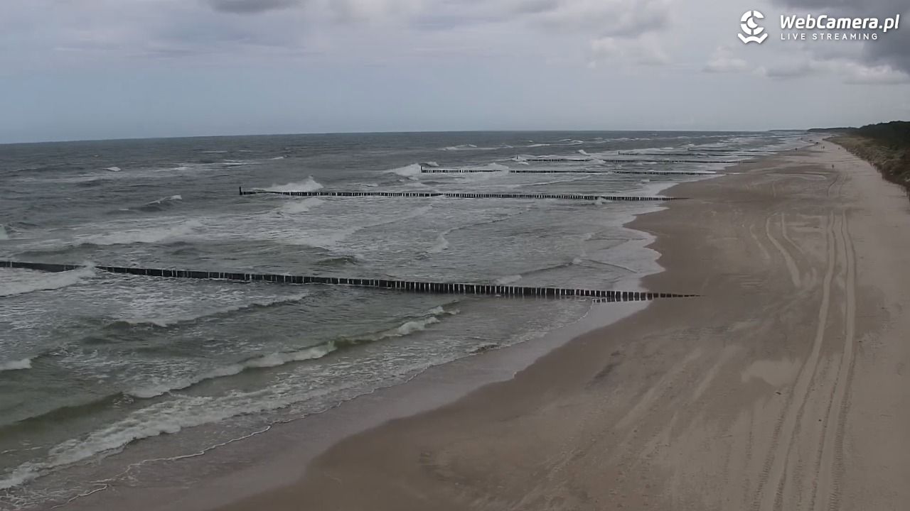 ROGOWO - widok na plażę - 09 czerwiec 2025, 11:33