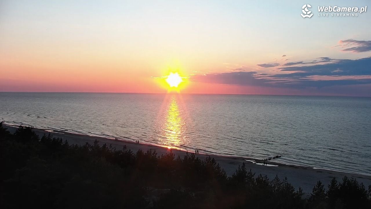 ROGOWO - widok na plażę - 16 lipiec 2026, 21:03