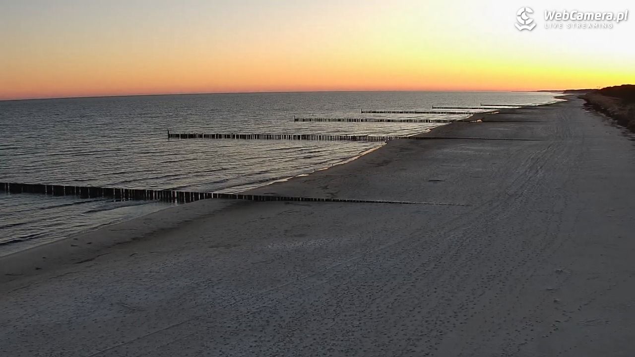 ROGOWO - widok na plażę - 21 marzec 2026, 06:00