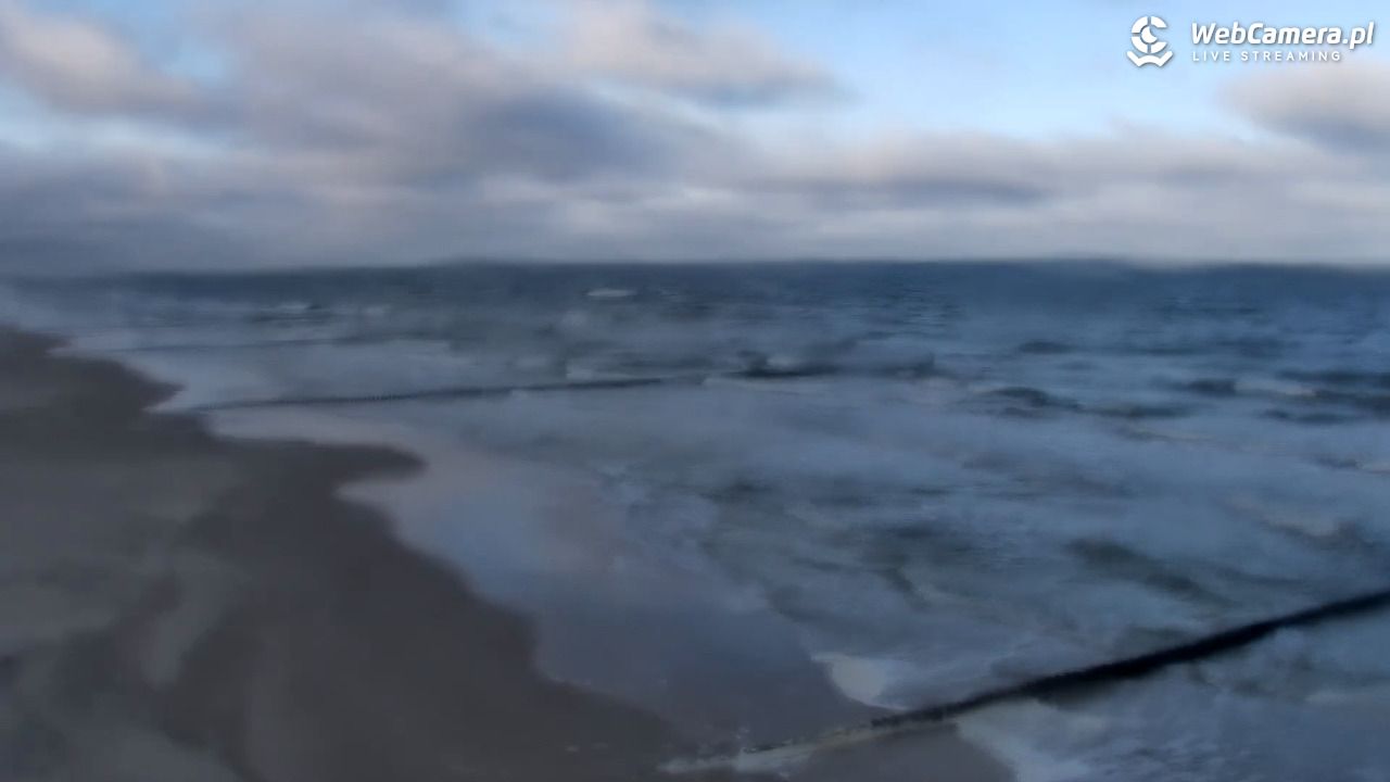 ROGOWO - widok na plażę - 31 październik 2025, 08:59