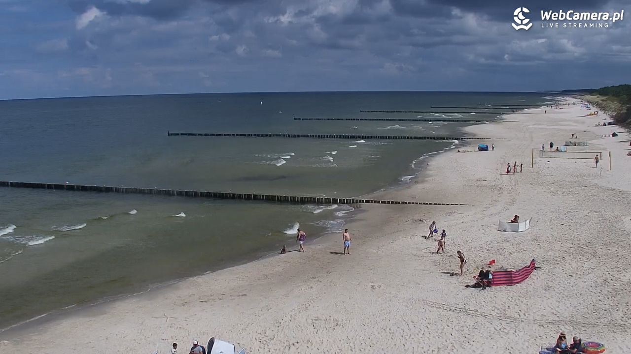 ROGOWO - widok na plażę - 01 sierpień 2025, 13:07