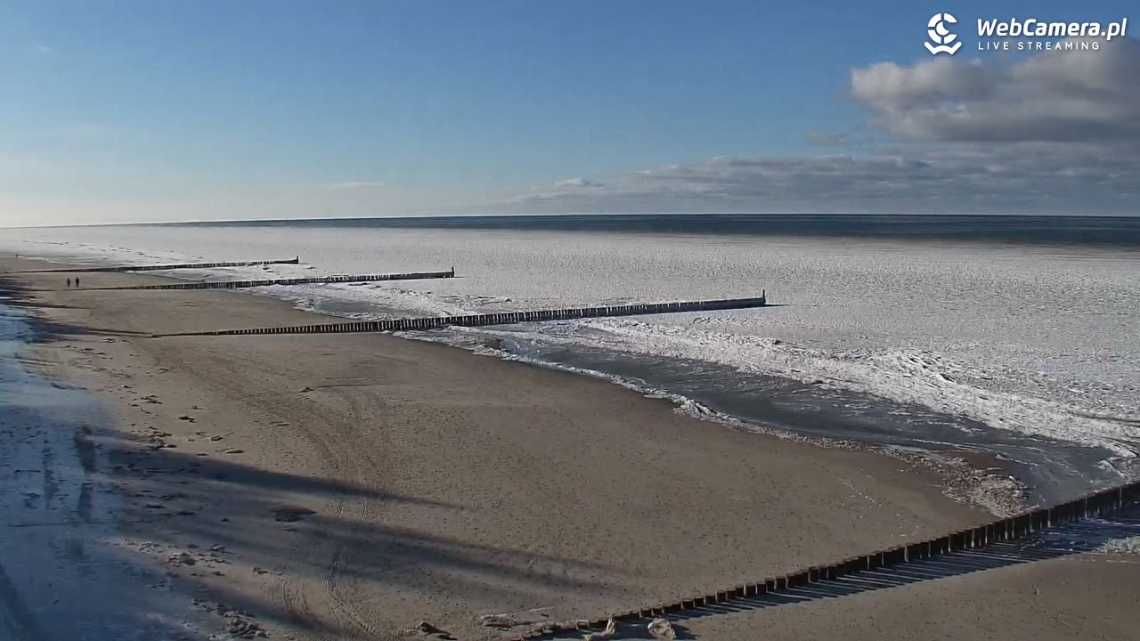 ROGOWO - widok na plażę - 19 luty 2026, 15:20