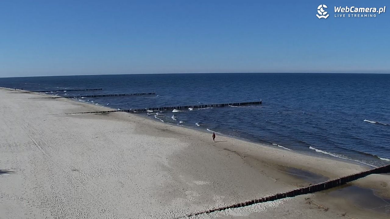 ROGOWO - widok na plażę - 21 marzec 2026, 12:57