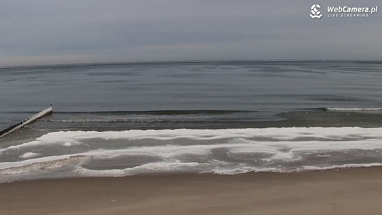 ROGOWO - widok na plażę - 20 luty 2026, 10:36