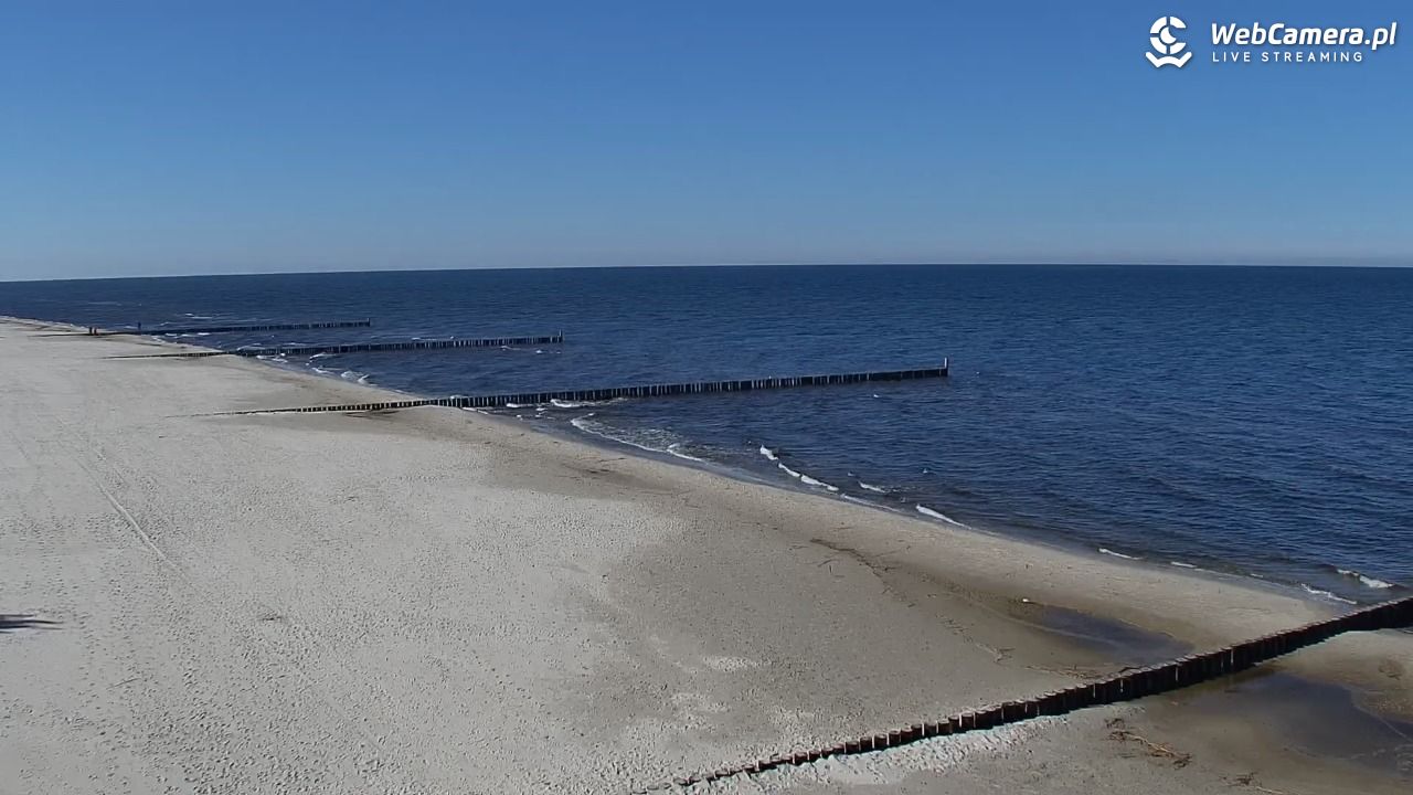 ROGOWO - widok na plażę - 21 marzec 2026, 12:55