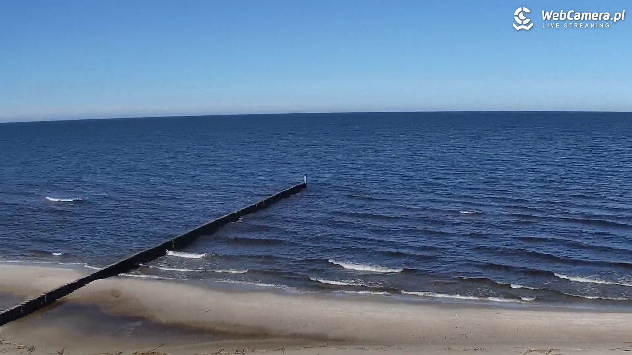 ROGOWO - widok na plażę - 21 marzec 2026, 12:55