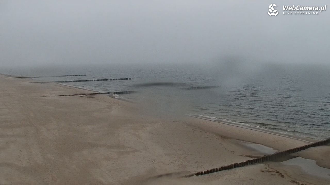 ROGOWO - widok na plażę - 20 marzec 2026, 05:58