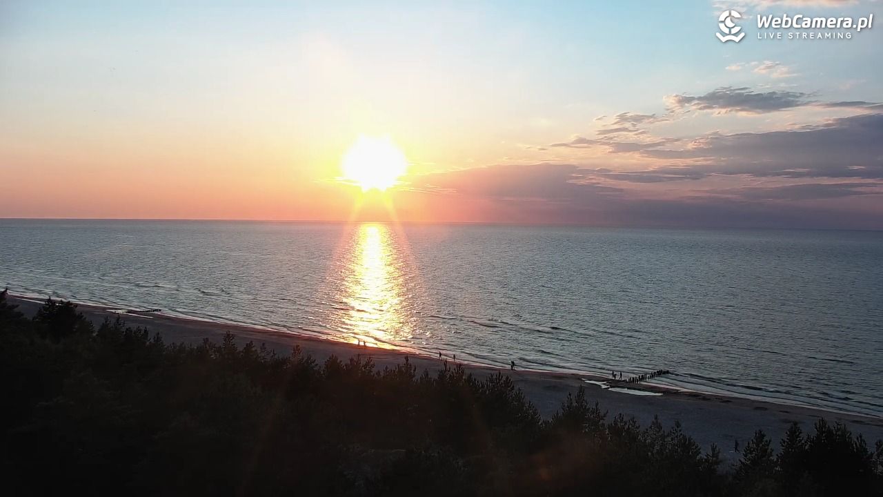 ROGOWO - widok na plażę - 16 lipiec 2026, 20:51