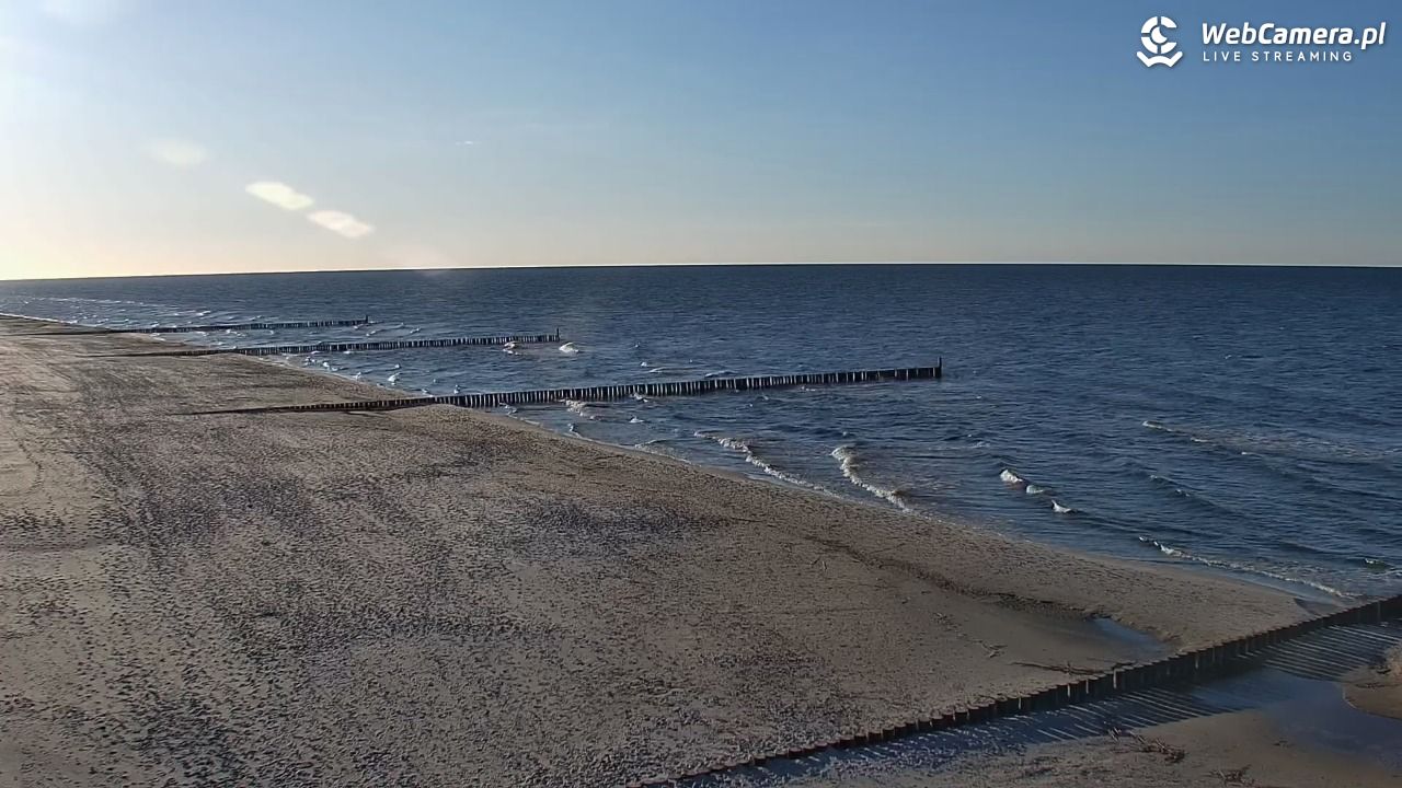 ROGOWO - widok na plażę - 21 marzec 2026, 16:59