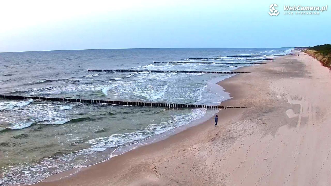ROGOWO - widok na plażę - 09 czerwiec 2025, 21:23