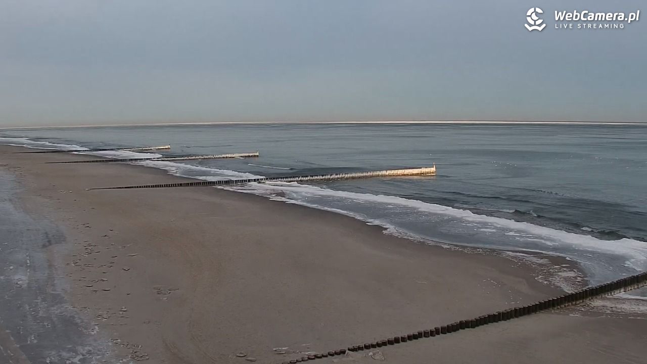 ROGOWO - widok na plażę - 20 luty 2026, 07:52