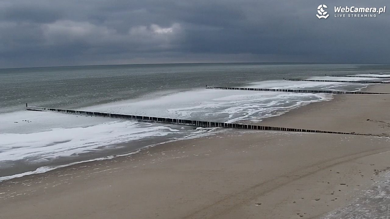 ROGOWO - widok na plażę - 19 luty 2026, 10:27