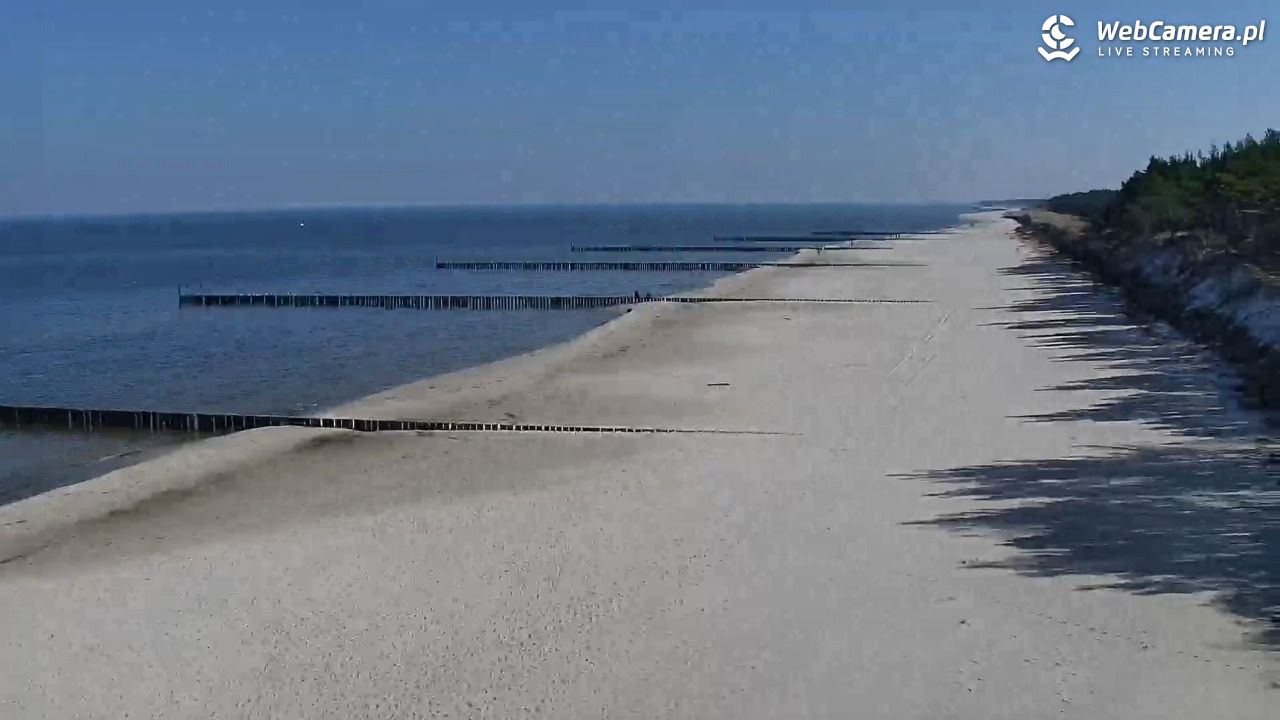 ROGOWO - widok na plażę - 22 marzec 2026, 10:56