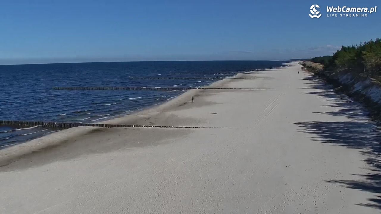 ROGOWO - widok na plażę - 21 marzec 2026, 12:57