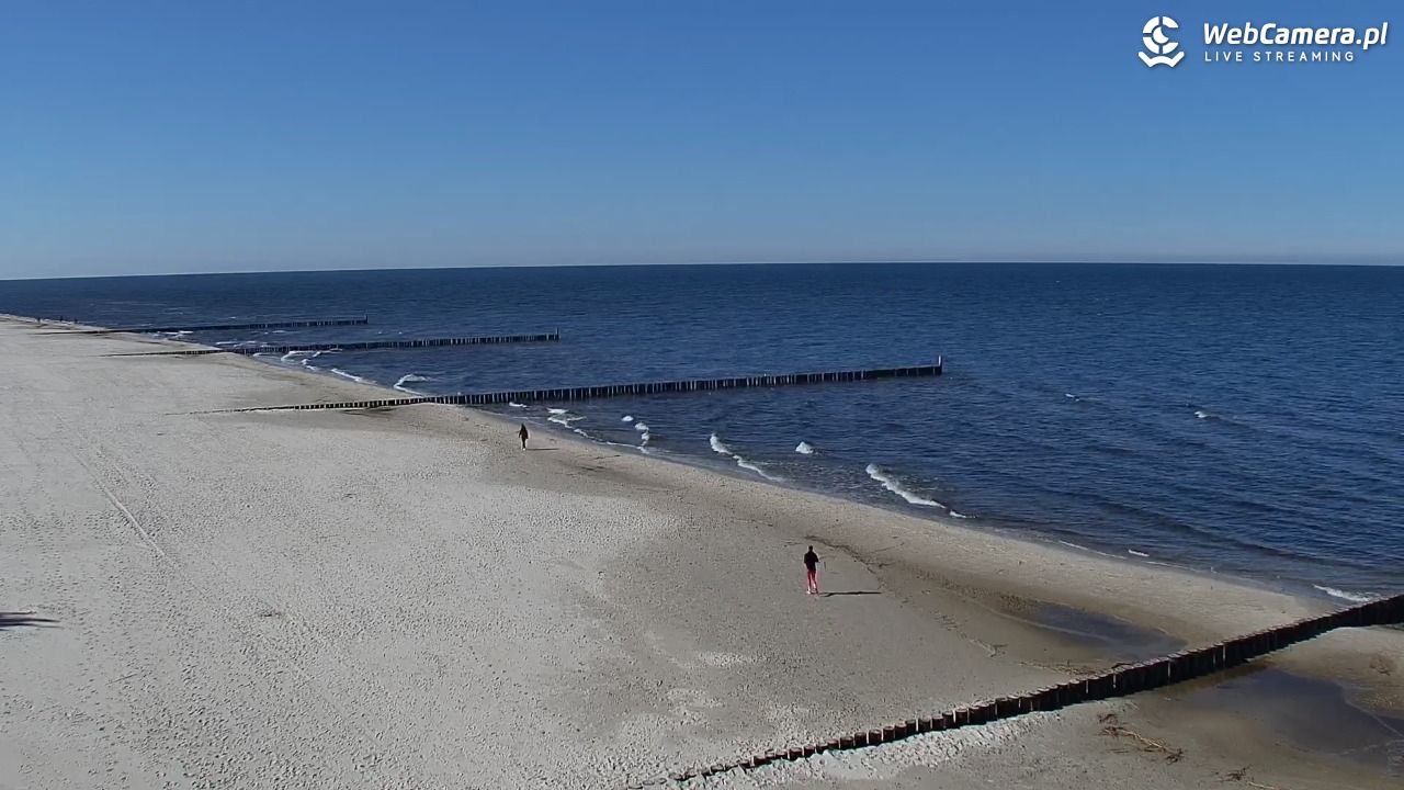 ROGOWO - widok na plażę - 21 marzec 2026, 12:57