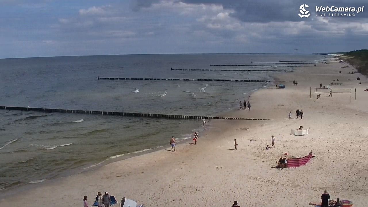 ROGOWO - widok na plażę - 01 sierpień 2025, 13:15
