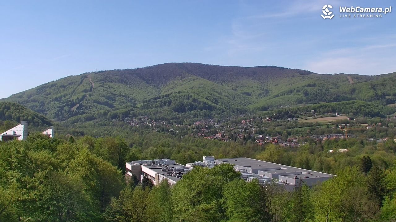 USTROŃ - widok z Uzdrowiska Ustroń NOWOŚĆ - 04 maj 2026, 10:26