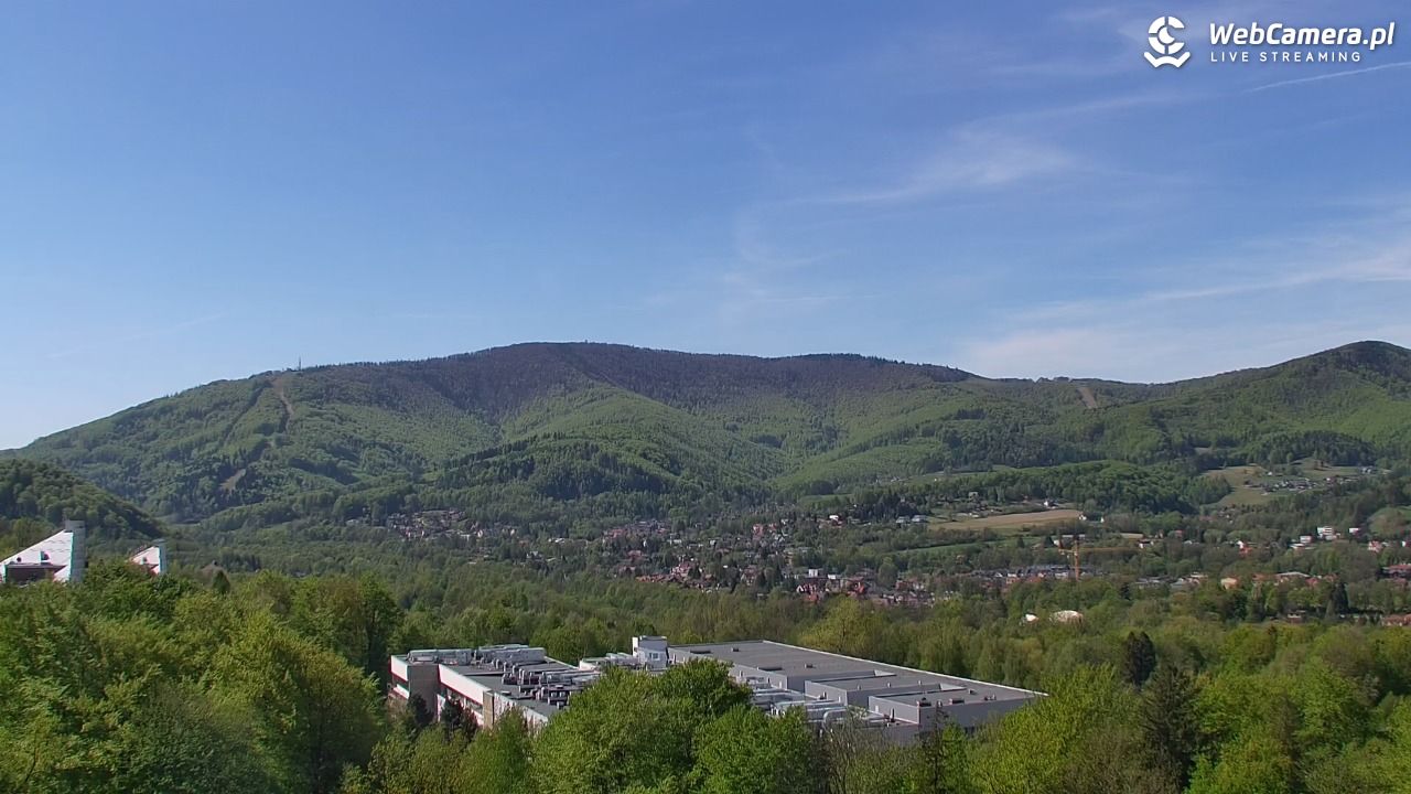 USTROŃ - widok z Uzdrowiska Ustroń NOWOŚĆ - 04 maj 2026, 10:26