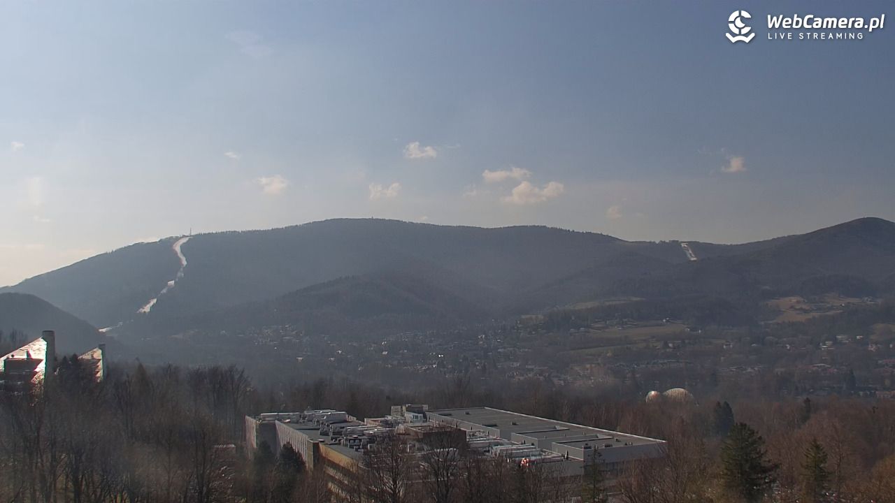 USTROŃ - widok z Uzdrowiska Ustroń NOWOŚĆ - 18 marzec 2026, 10:42