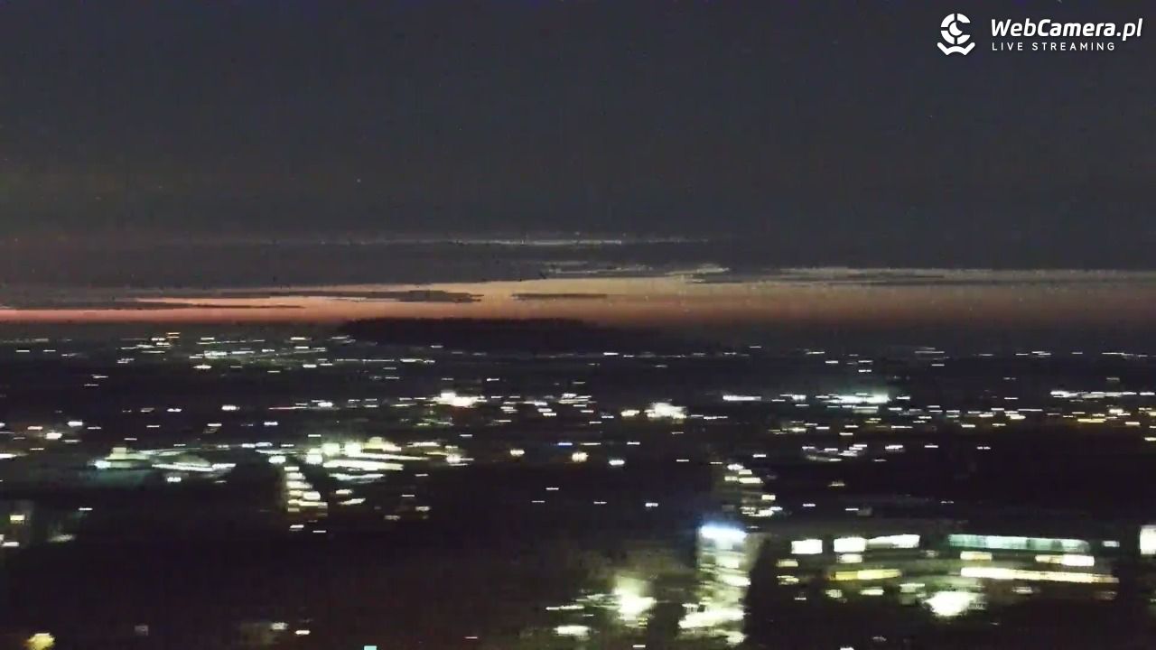 USTROŃ - widok z Uzdrowiska Ustroń NOWOŚĆ - 17 grudzień 2025, 16:39