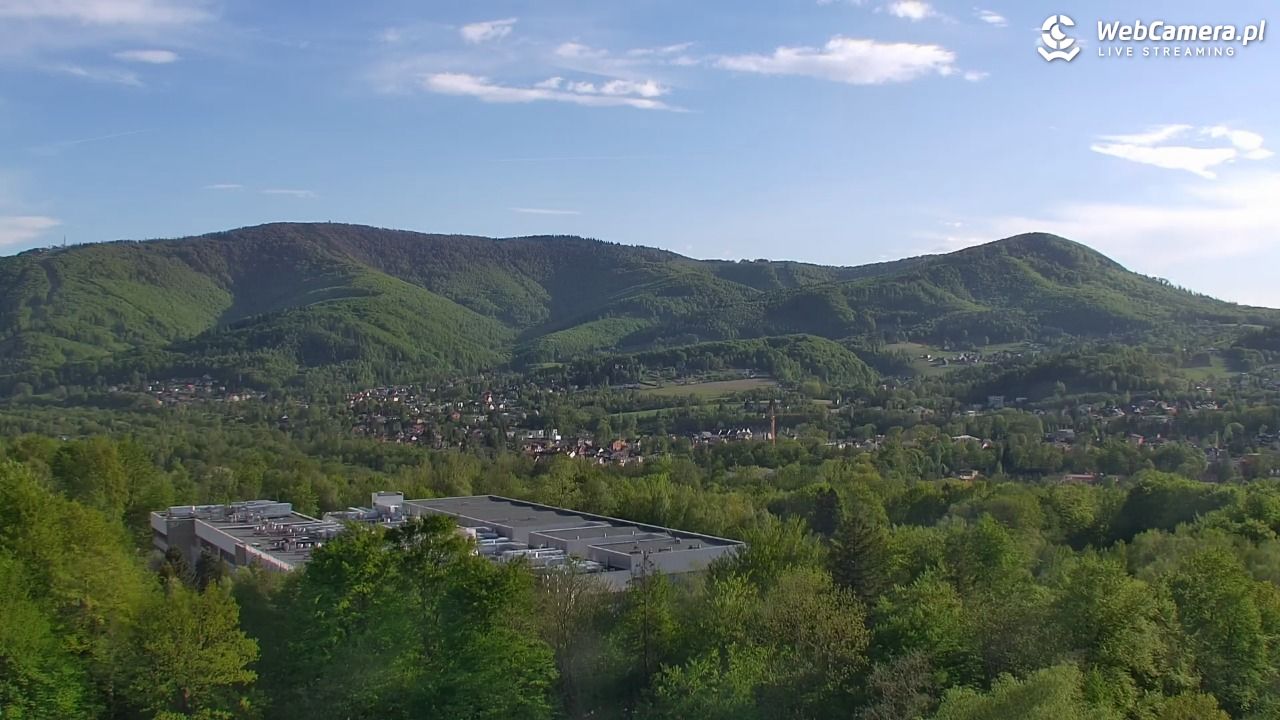 USTROŃ - widok z Uzdrowiska Ustroń NOWOŚĆ - 05 maj 2026, 18:02
