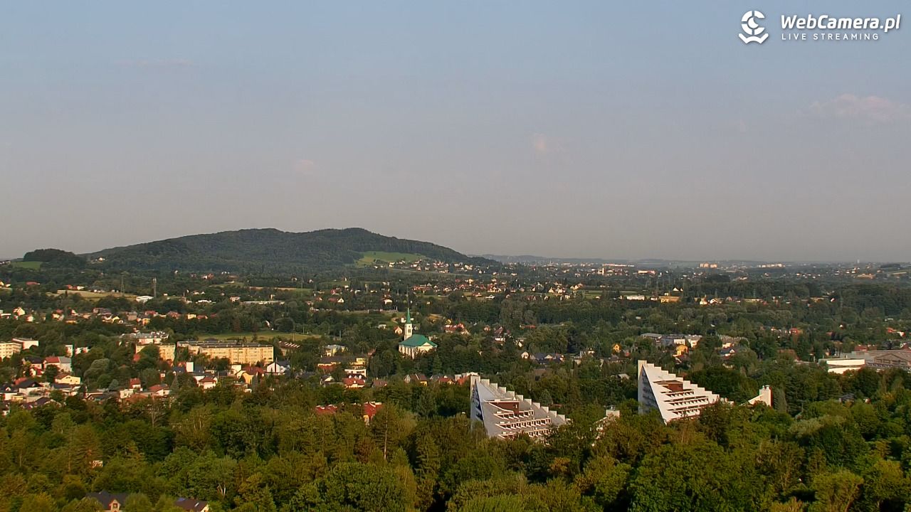USTROŃ - widok z Uzdrowiska Ustroń NOWOŚĆ - 31 lipiec 2026, 07:13
