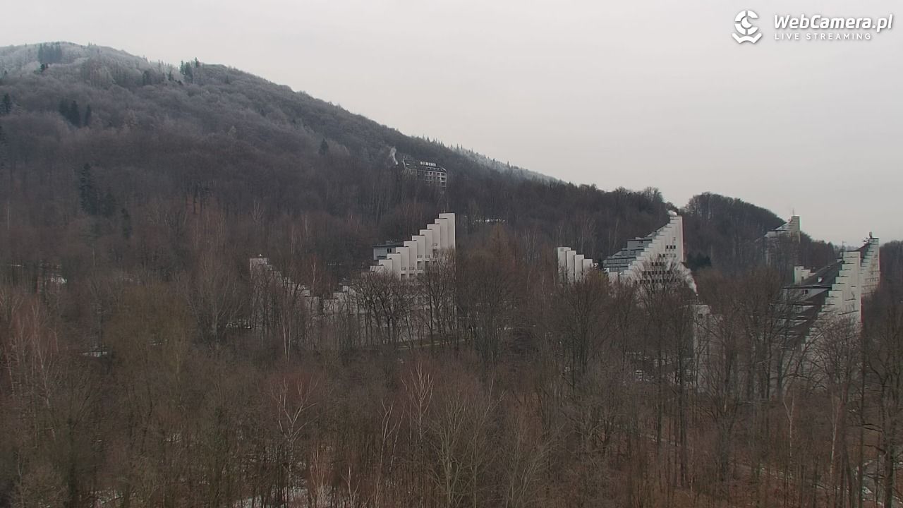USTROŃ - widok z Uzdrowiska Ustroń NOWOŚĆ - 01 luty 2026, 13:32