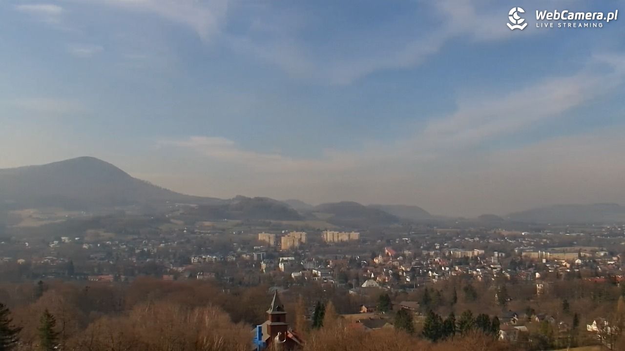 USTROŃ - widok z Uzdrowiska Ustroń NOWOŚĆ - 20 marzec 2026, 09:51