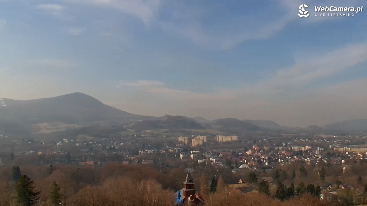 USTROŃ - widok z Uzdrowiska Ustroń NOWOŚĆ - 20 marzec 2026, 09:51