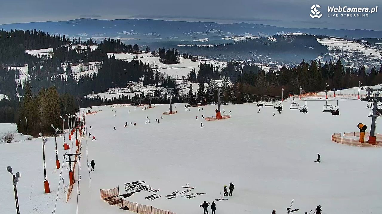 Rusiń-ski - widok panoramiczny - 05 luty 2026, 12:01