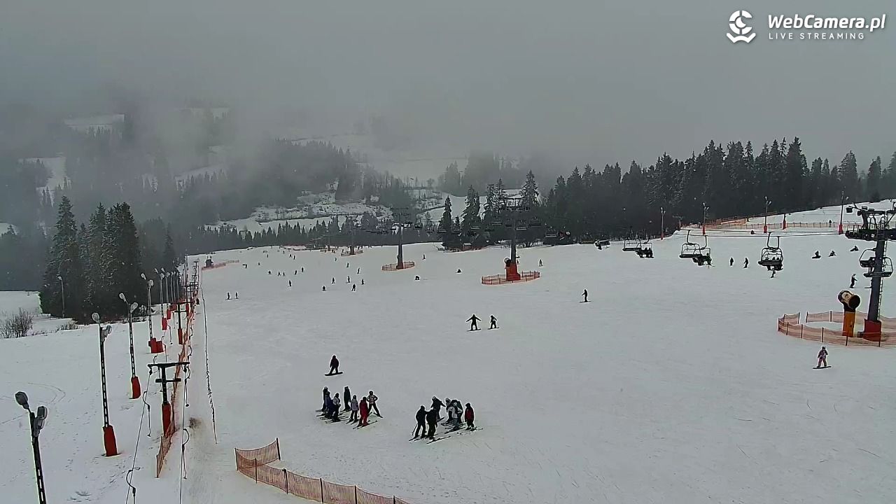 Rusiń-ski - widok panoramiczny - 08 luty 2026, 11:40