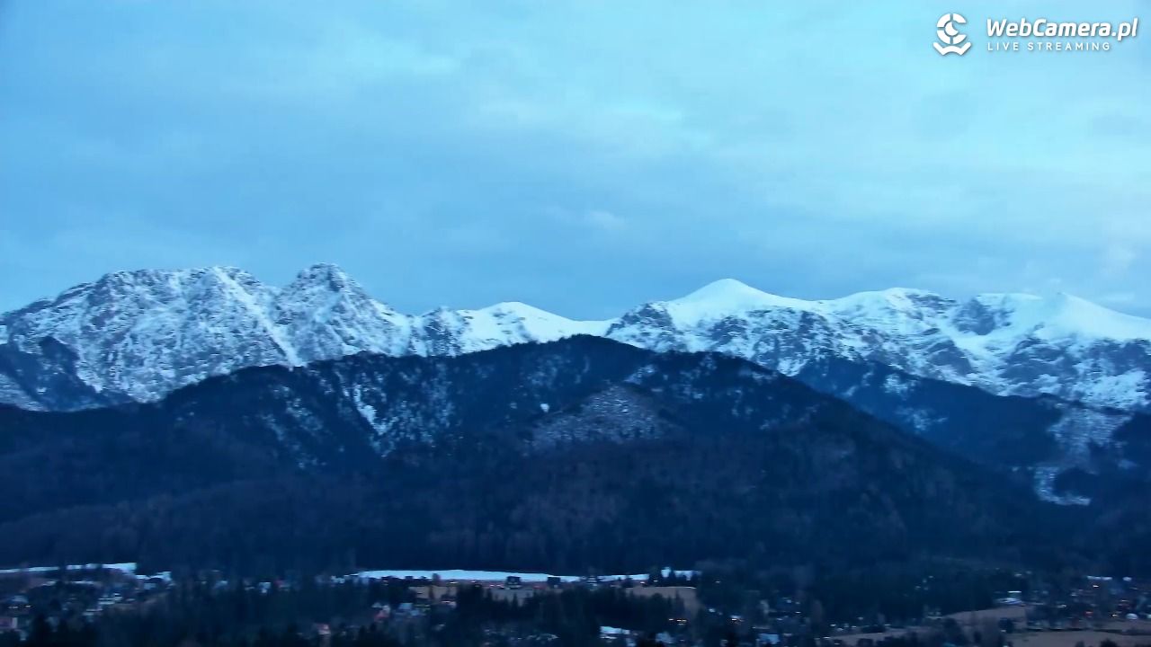 Kościelisko - widok panoramiczny na Tatry NOWOŚĆ - 22 marzec 2026, 18:09
