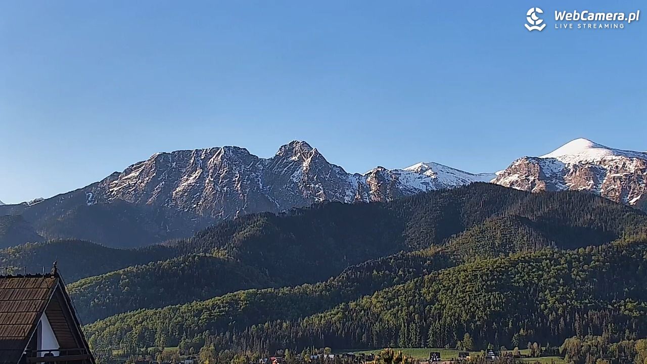 Kościelisko - widok panoramiczny na Tatry NOWOŚĆ - 26 maj 2025, 06:00