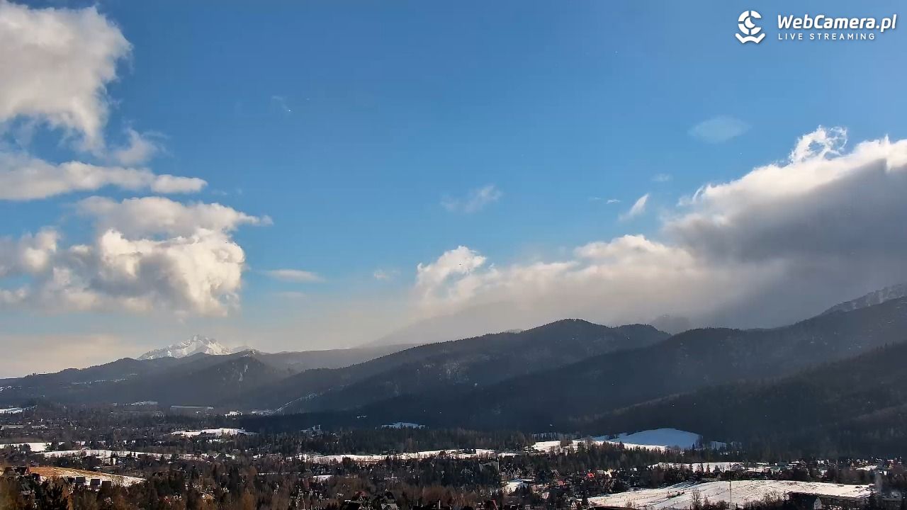 Kościelisko - widok panoramiczny na Tatry NOWOŚĆ - 10 luty 2026, 11:45