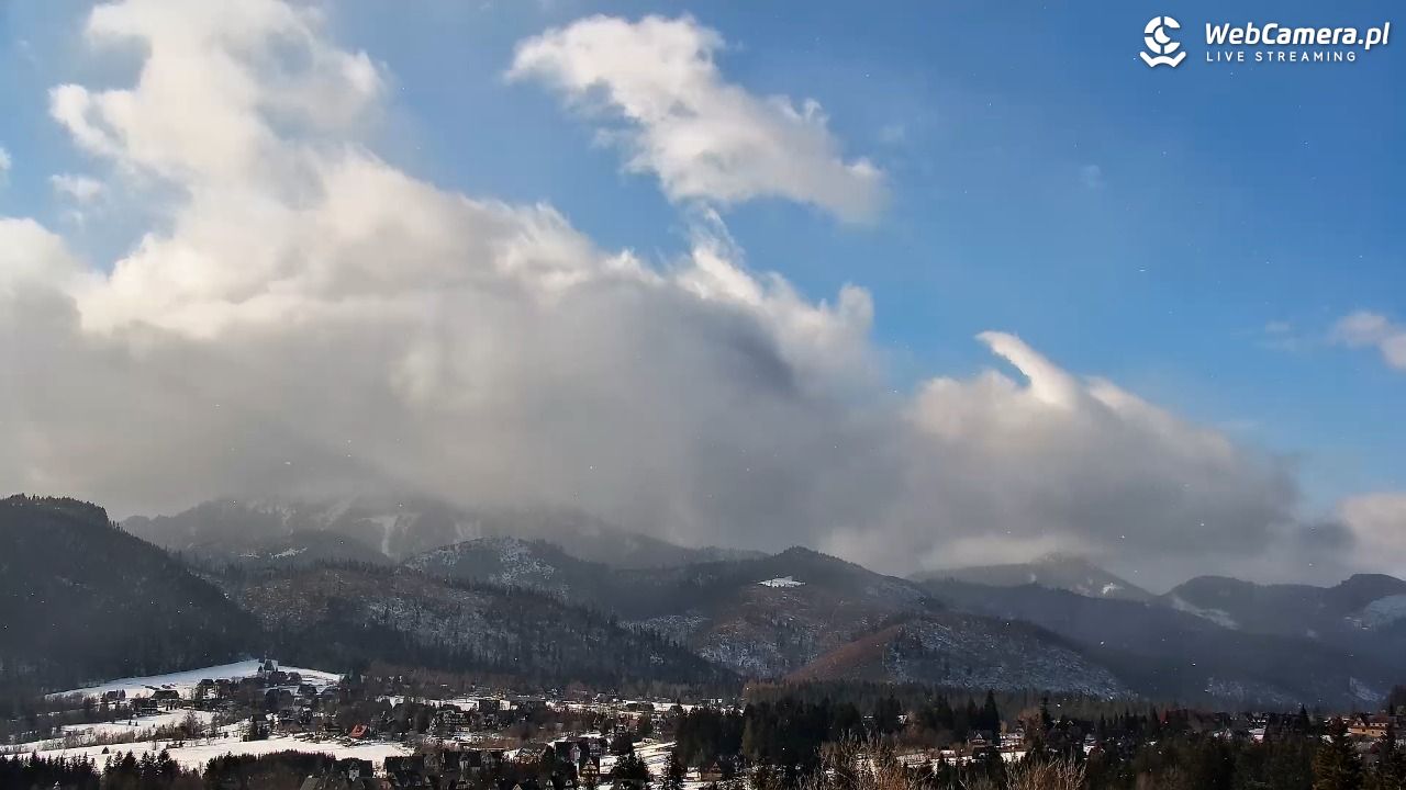Kościelisko - widok panoramiczny na Tatry NOWOŚĆ - 10 luty 2026, 10:26