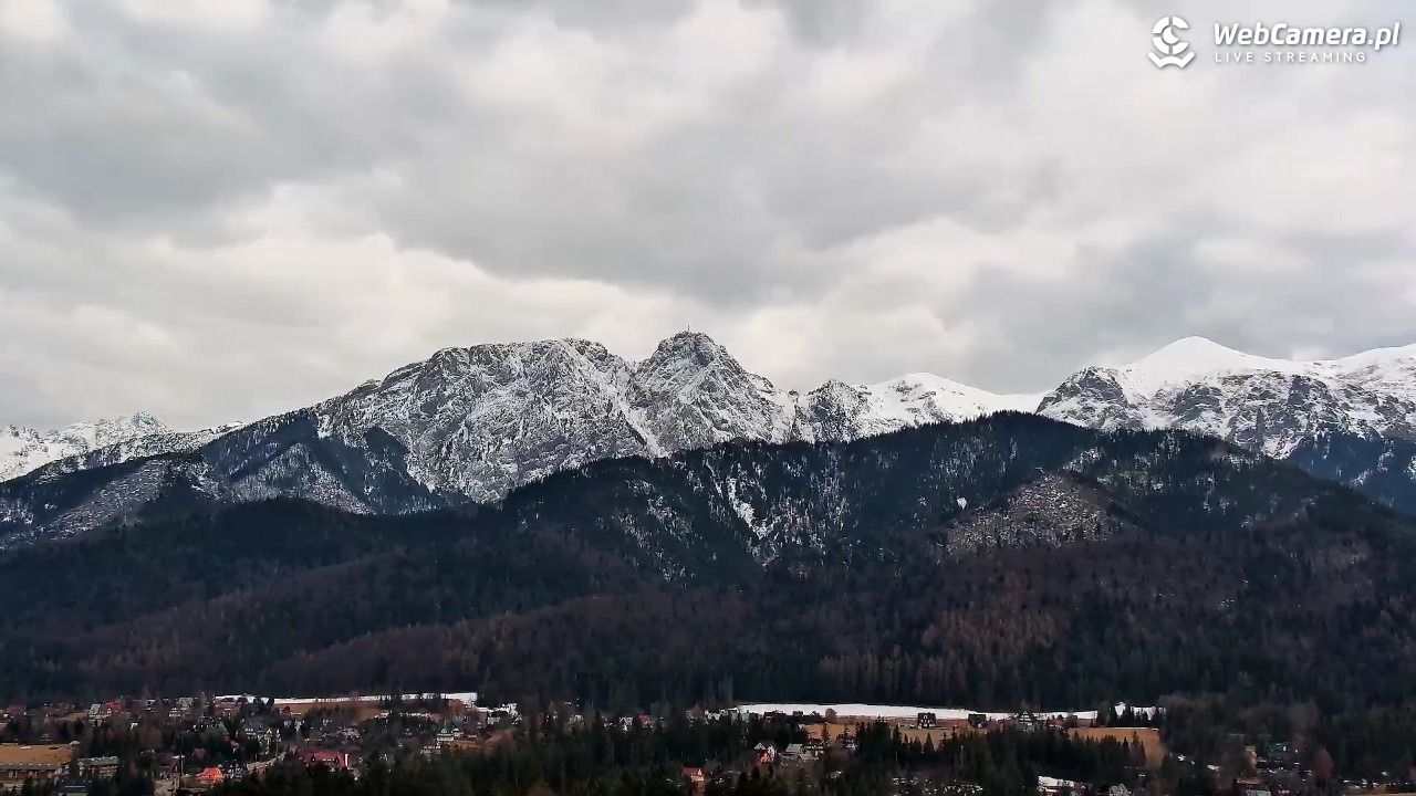 Kościelisko - widok panoramiczny na Tatry NOWOŚĆ - 22 marzec 2026, 15:50