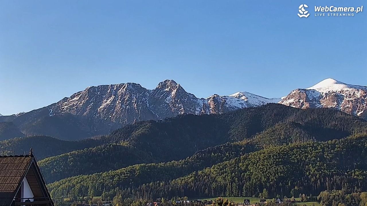 Kościelisko - widok panoramiczny na Tatry NOWOŚĆ - 26 maj 2025, 06:00