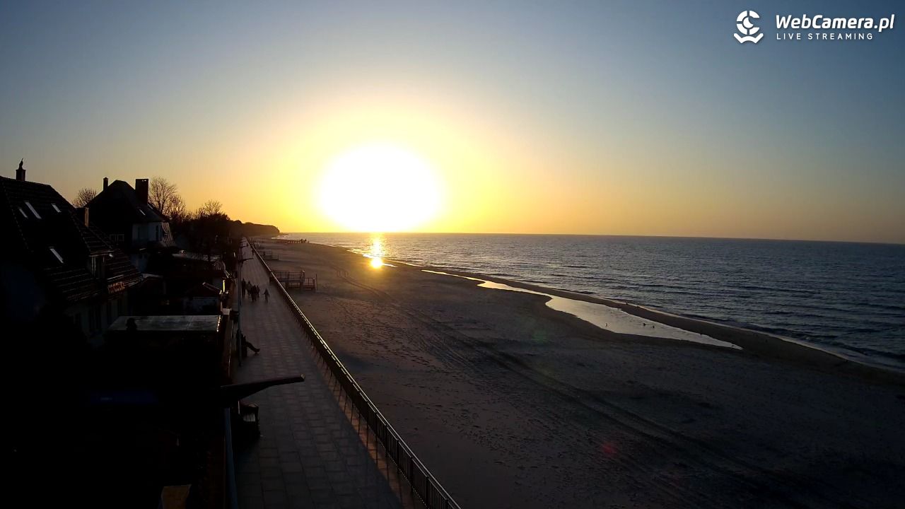 SARBINOWO - widok na zachód - 27 marzec 2026, 18:01