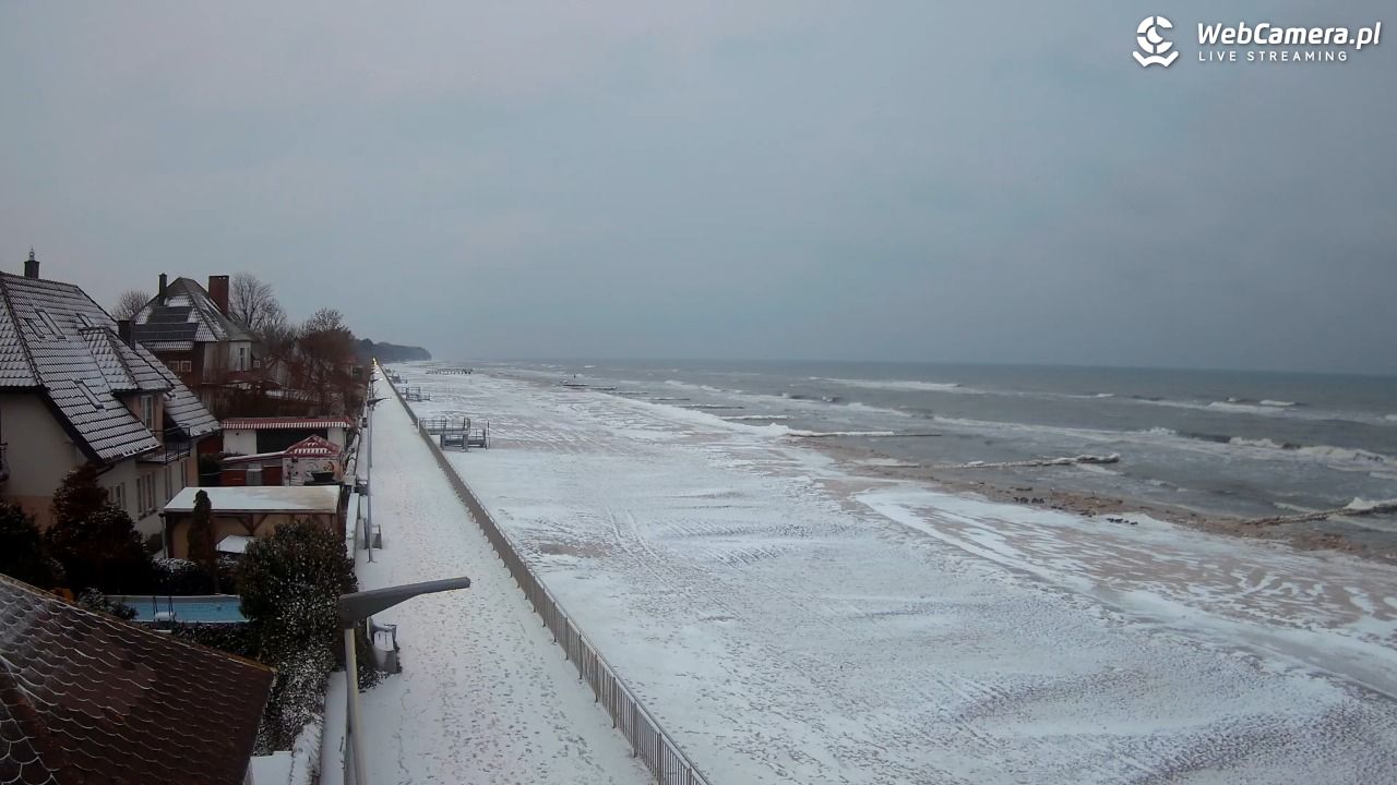 SARBINOWO - widok na zachód - 08 luty 2026, 07:25