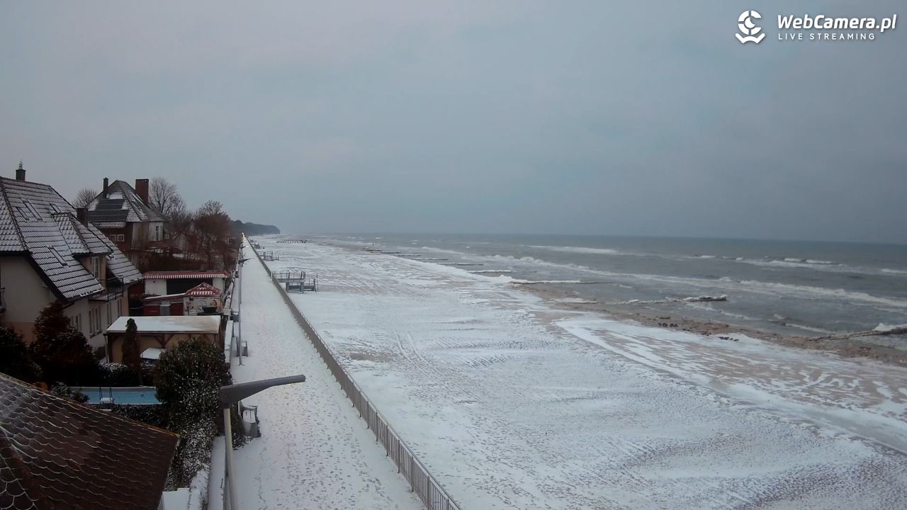 SARBINOWO - widok na zachód - 08 luty 2026, 07:25