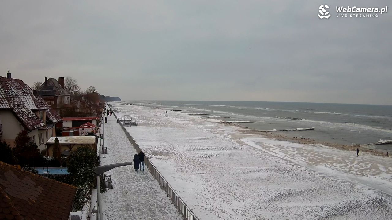 SARBINOWO - widok na zachód - 08 luty 2026, 13:11