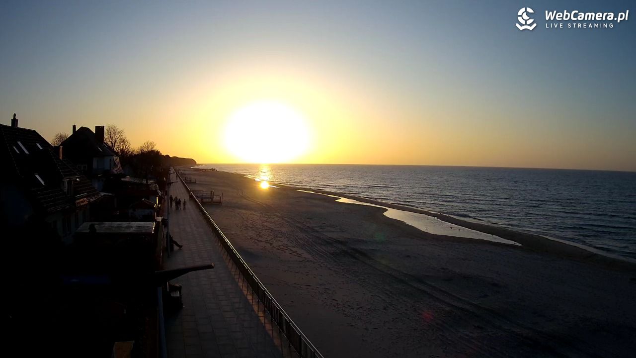 SARBINOWO - widok na zachód - 27 marzec 2026, 18:01