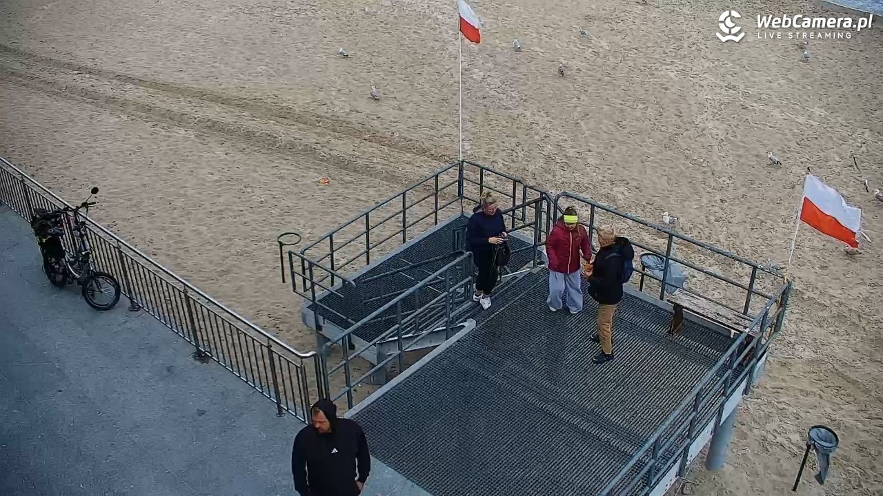 SARBINOWO - widok na plażę - 22 sierpień 2026, 11:52