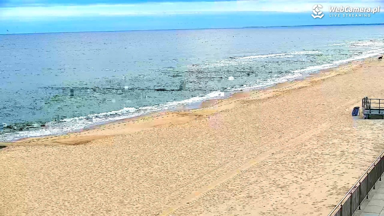 SARBINOWO - widok na plażę - 30 wresień 2025, 07:56