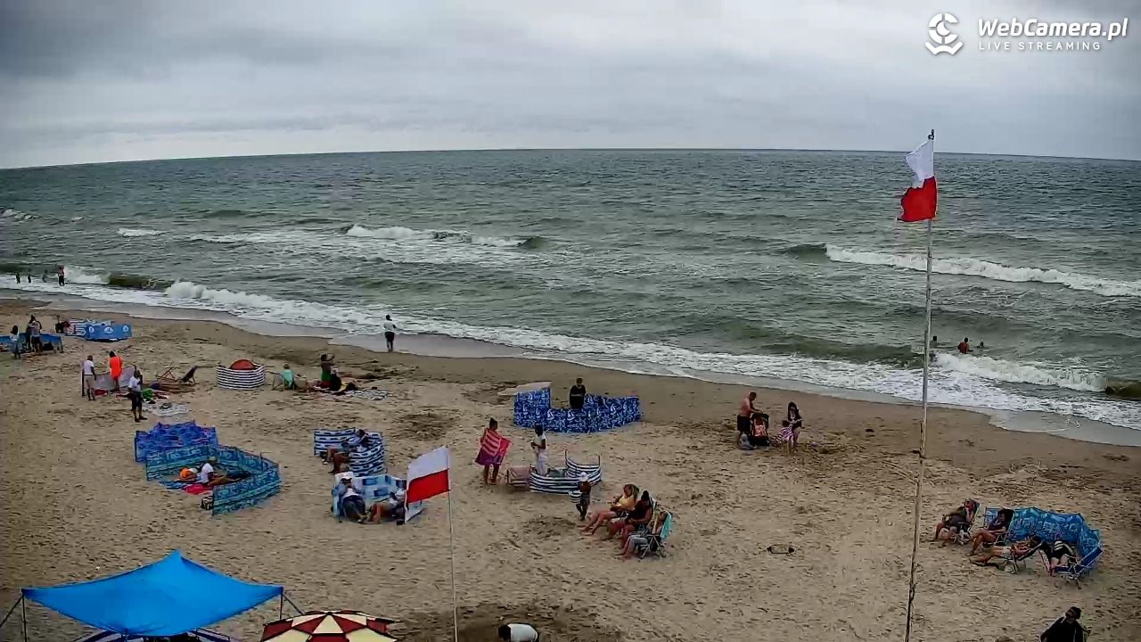 SARBINOWO - widok na plażę - 12 lipiec 2026, 15:26