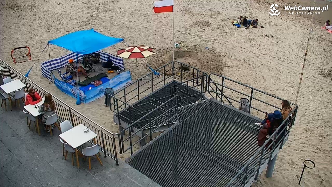 SARBINOWO - widok na plażę - 12 lipiec 2026, 16:21