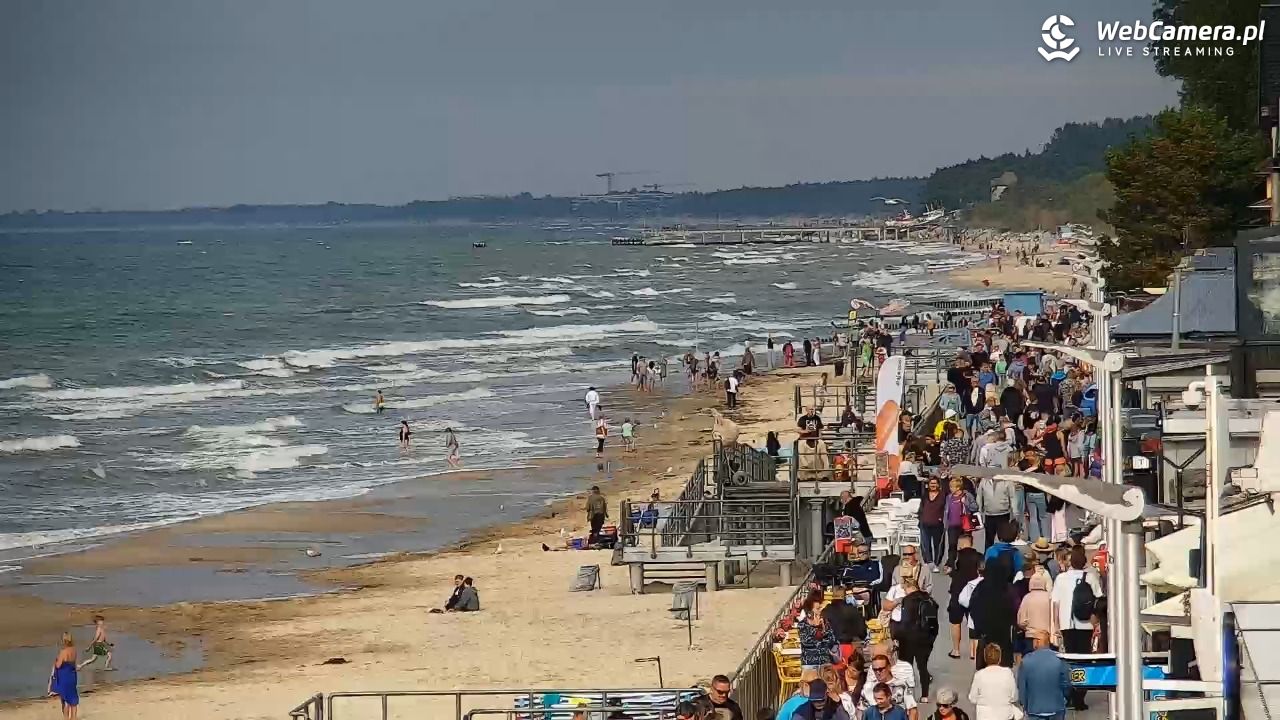 SARBINOWO - widok na plażę - 12 lipiec 2026, 17:30