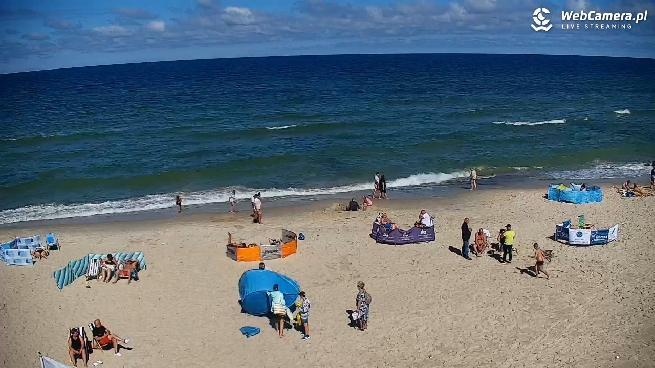 SARBINOWO - widok na plażę - 24 sierpień 2026, 12:34