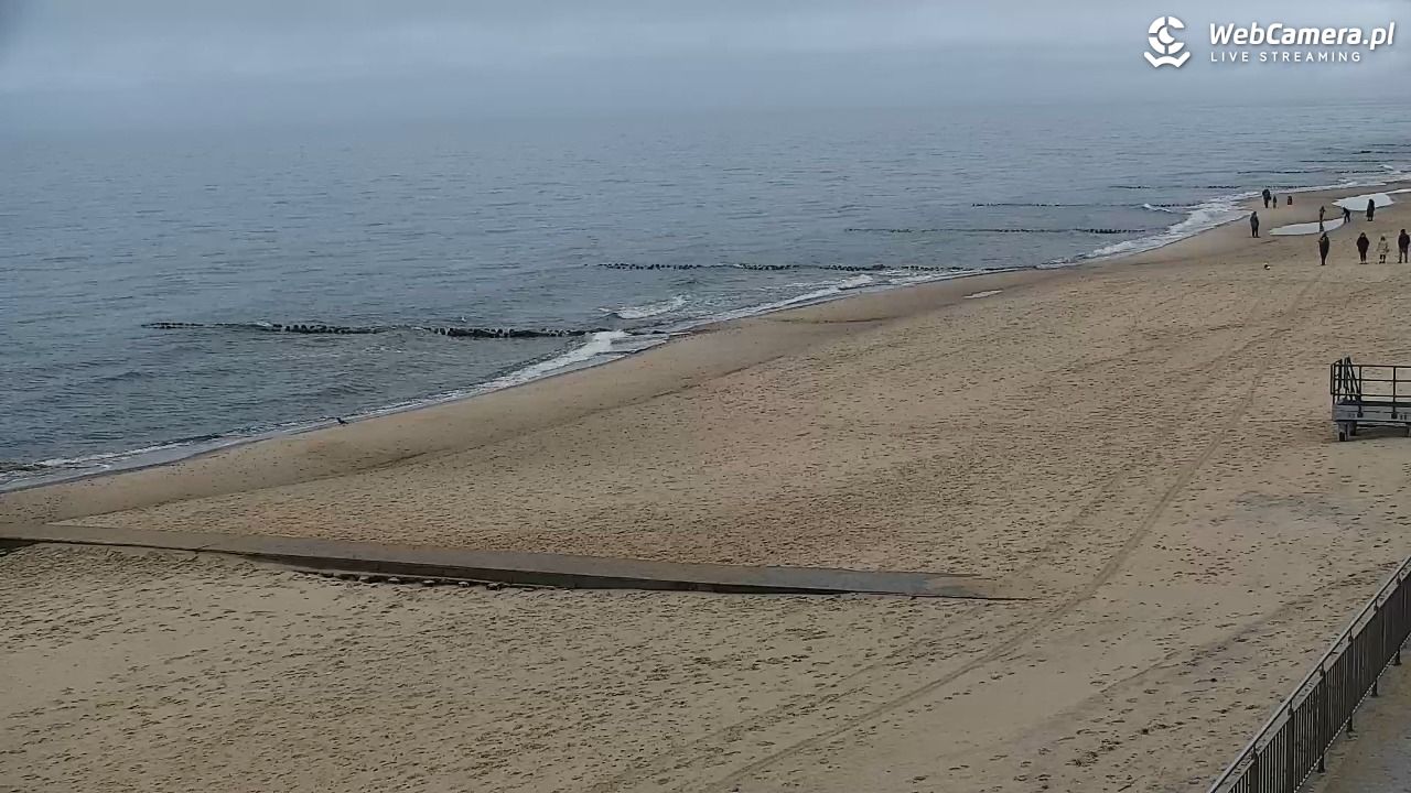 SARBINOWO - widok na plażę - 24 luty 2026, 10:18